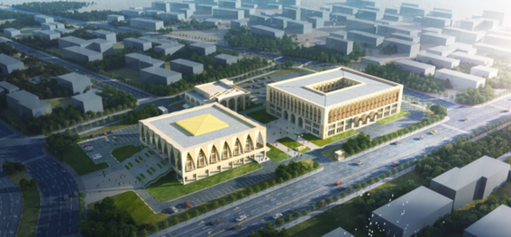 上海J9九游会官方网站中标援几内亚议会大厦项目